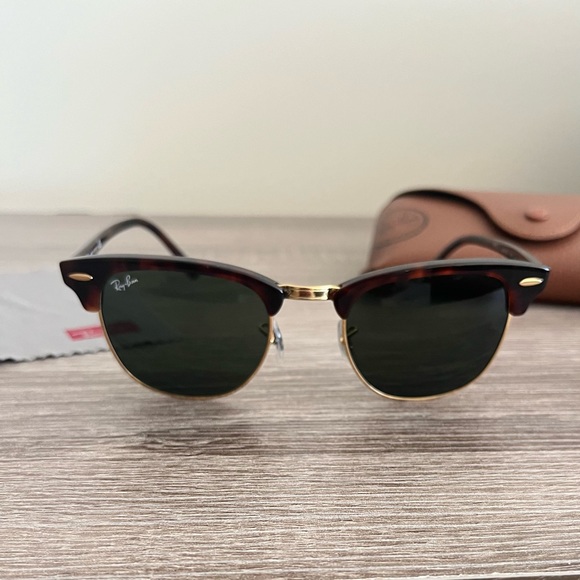 Ray-Ban Accessories - Ray-Ban Clubmaster Classic Brown Sunglasses